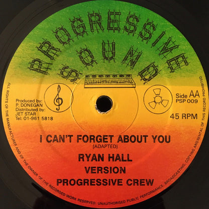 Richie Davis / Ryan Hall (10) : Love Songs / I Can't Forget About You (12")