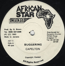 Capleton : Buggering  (12")