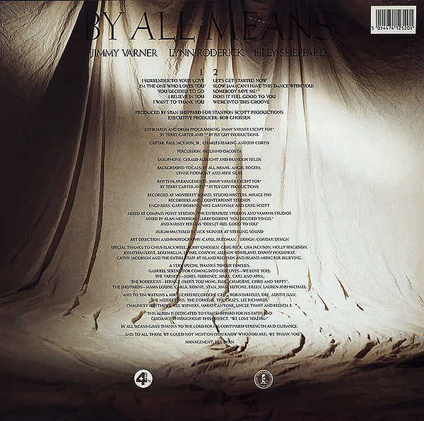 By All Means : By All Means (LP, Album)