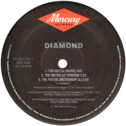 Diamond D : The Hiatus (12")