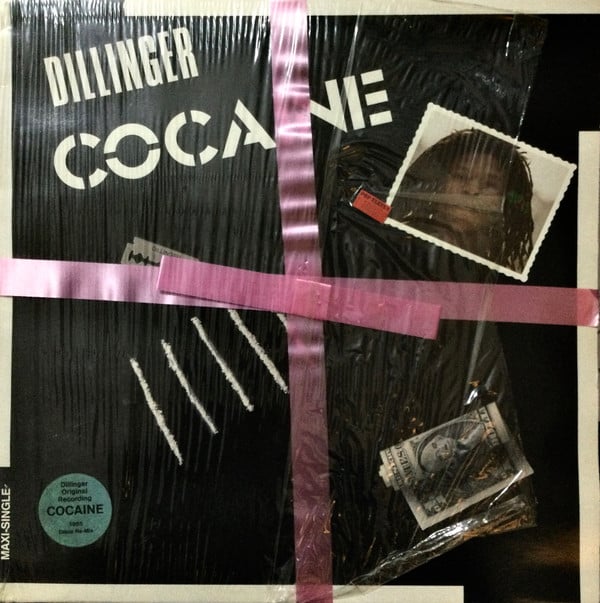 Dillinger : Cocaine (12", Maxi, Whi)