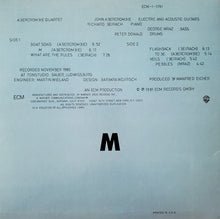 Abercrombie Quartet* : M (LP, Album)