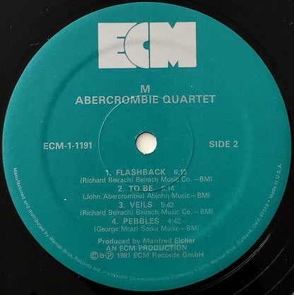 Abercrombie Quartet* : M (LP, Album)