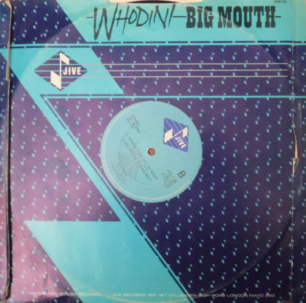 Whodini : Big Mouth (12")