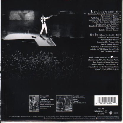 Prince : Letitgo (7", Single, Lar)