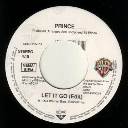 Prince : Letitgo (7", Single, Lar)