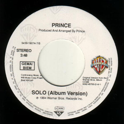 Prince : Letitgo (7", Single, Lar)