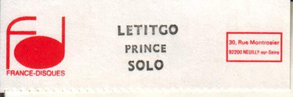 Prince : Letitgo (7", Single, Lar)