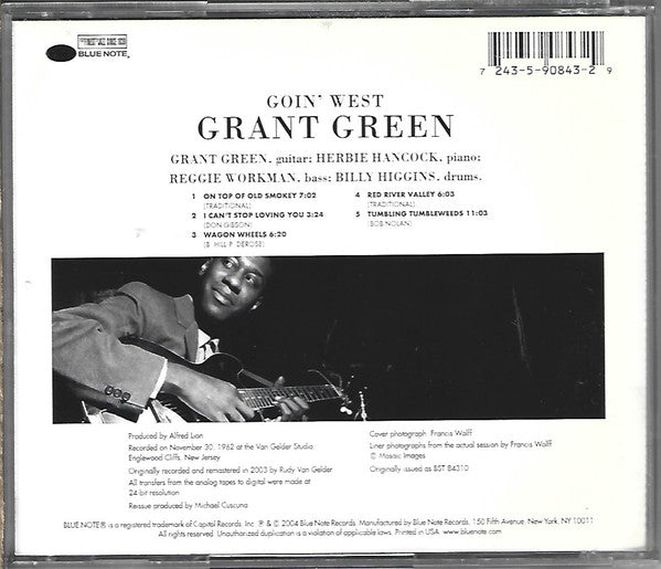 Grant Green : Goin' West (CD, Album, RE, RM)