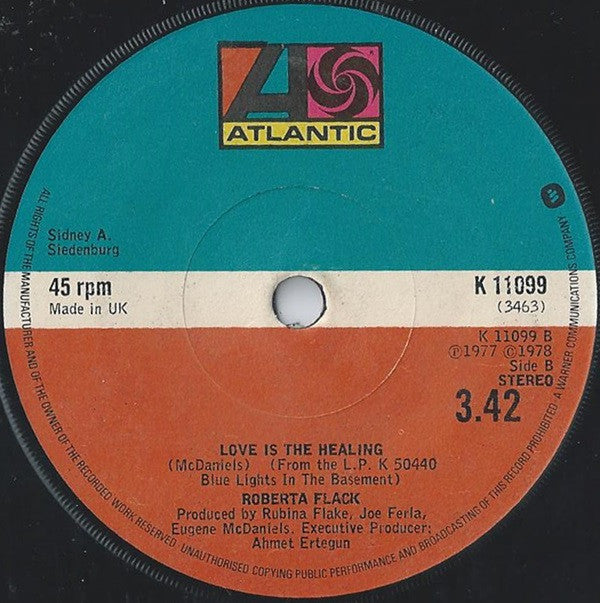 Roberta Flack With Donny Hathaway : The Closer I Get To You (7", Single, Sol)