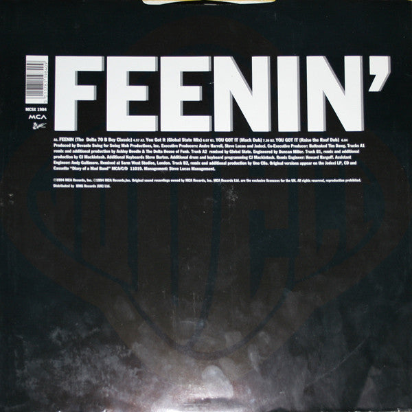 Jodeci : Feenin' (12", Single, 2/2)