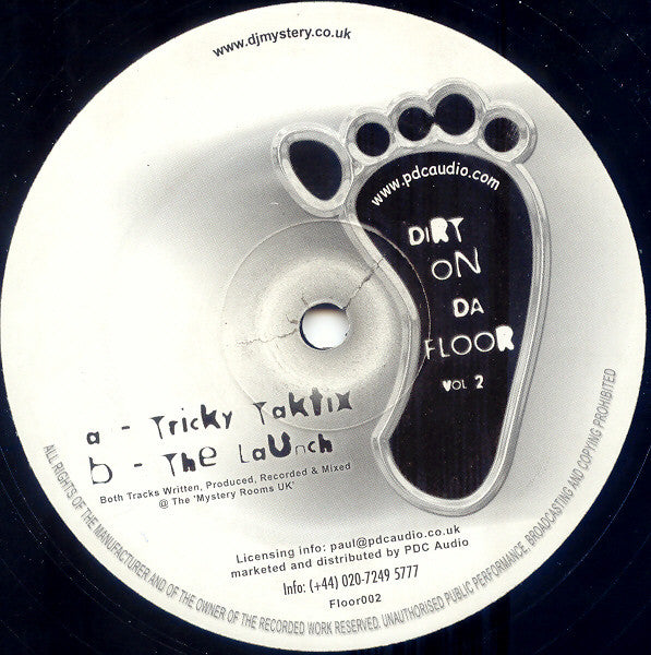 DJ Mystery (4) : Dirt On Da Floor Vol. 2 (12")