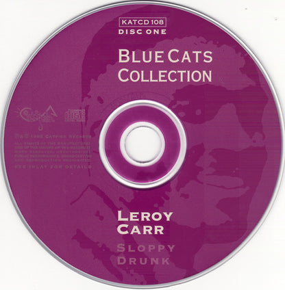 Leroy Carr : Sloppy Drunk (2xCD, Comp, Mono, RM)