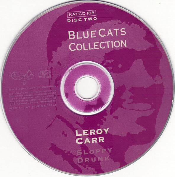 Leroy Carr : Sloppy Drunk (2xCD, Comp, Mono, RM)