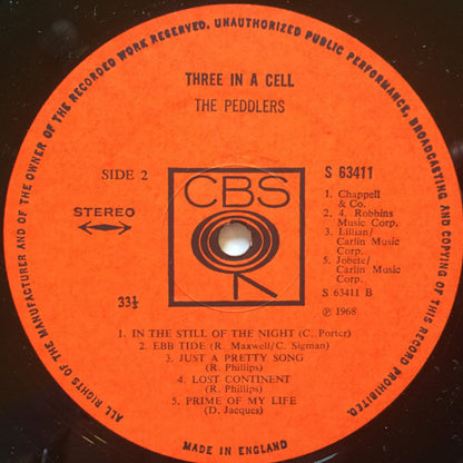 The Peddlers : Three In A Cell (LP, Album)
