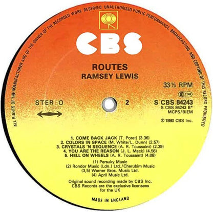 Ramsey Lewis : Routes (LP, Album)