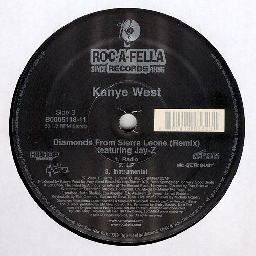 Kanye West : Gold Digger (12", Single)