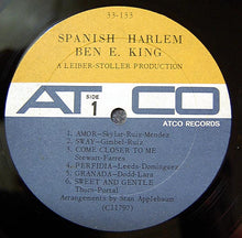 Ben E. King : Spanish Harlem (LP, Album, Mono, RP)