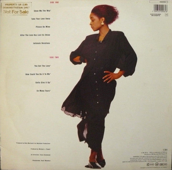 Regina Belle : All By Myself (LP, Album)
