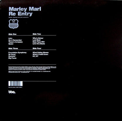 Marley Marl : Re-Entry (2xLP, Album)