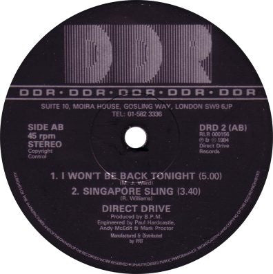Direct Drive (3) : Anything? (12")