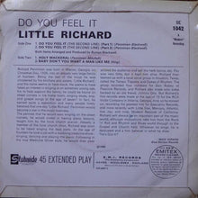 Little Richard : Do You Feel It (The Second Line) (7", EP, Mono)