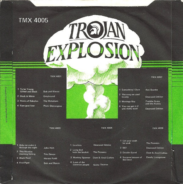 Various : Trojan Explosion (7", Maxi, Comp)