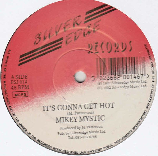 Mikey Mystic : It's Gonna Get Hot (12")
