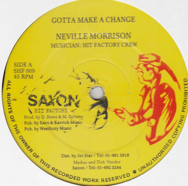 Neville Morrison : Gotta Make A Change (12")