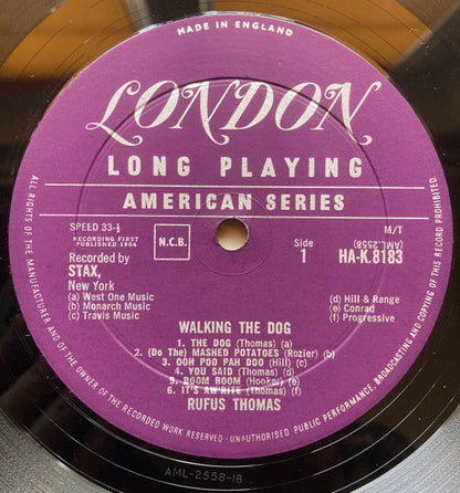Rufus Thomas : Walking The Dog (LP, Album, Mono)