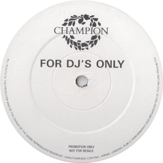 B-Fats : B-Fats (12", Promo)