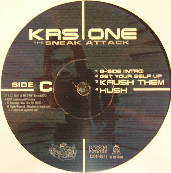 KRS One* : The Sneak Attack (2xLP, Album)