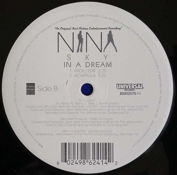 Nina Sky : Move Ya Body / In A Dream (12")