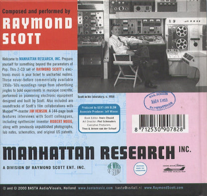 Raymond Scott : Manhattan Research Inc. (2xCD, Nim)