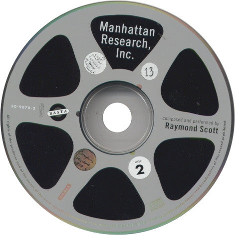 Raymond Scott : Manhattan Research Inc. (2xCD, Nim)