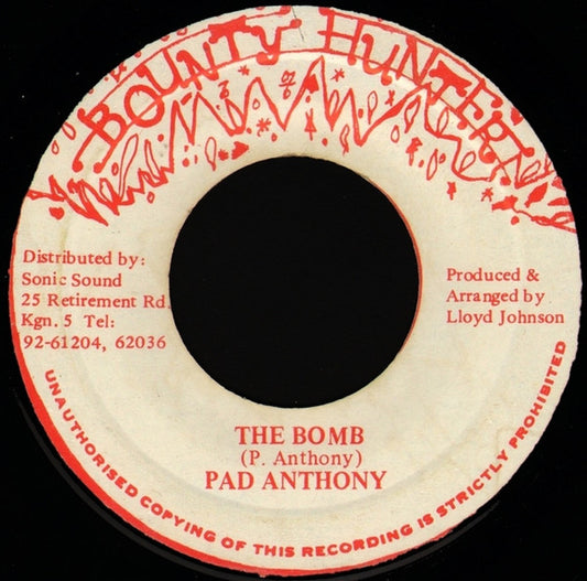Pad Anthony : The Bomb (7")