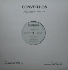 Convertion : Sweet Thing (12")