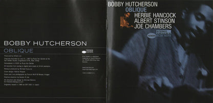 Bobby Hutcherson : Oblique (CD, Album, RE, RM)