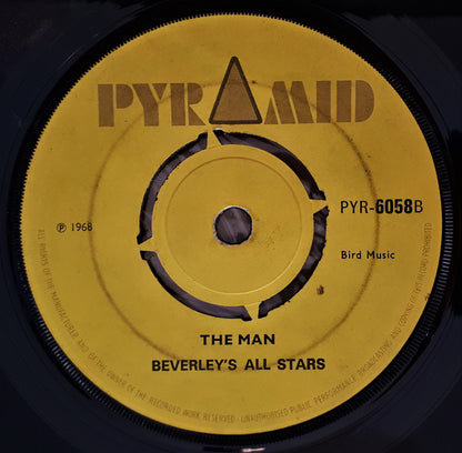 Desmond Dekker & The Aces / Beverley's All Stars : Israelites / The Man (7", Single, Yel)