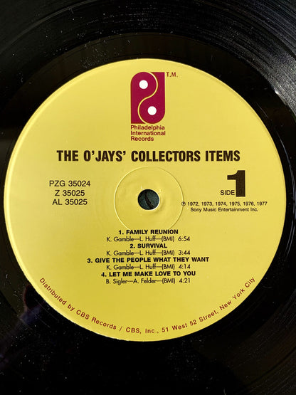 The O'Jays : Collectors' Items (2xLP, Comp, RE)