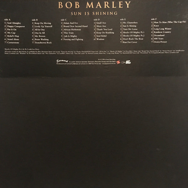 Bob Marley : Sun Is Shining (3xLP, Comp, Box)