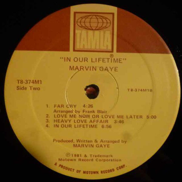 Marvin Gaye : In Our Lifetime (LP, Album)
