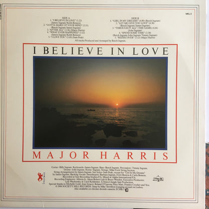 Major Harris : I Believe In Love (LP, Album)