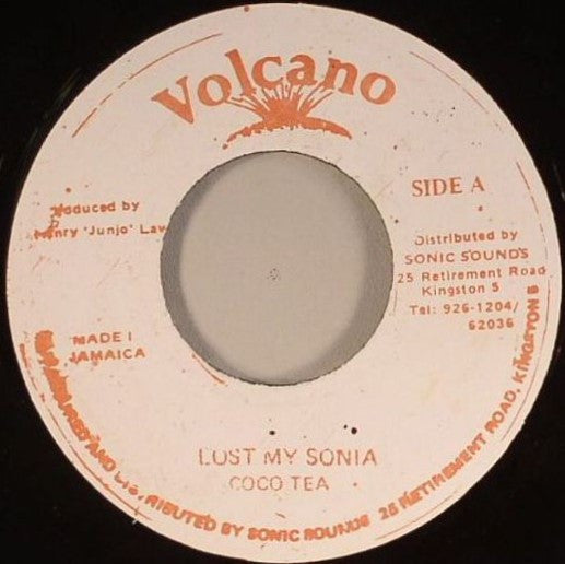 Cocoa Tea : Lost My Sonia (7", RE)