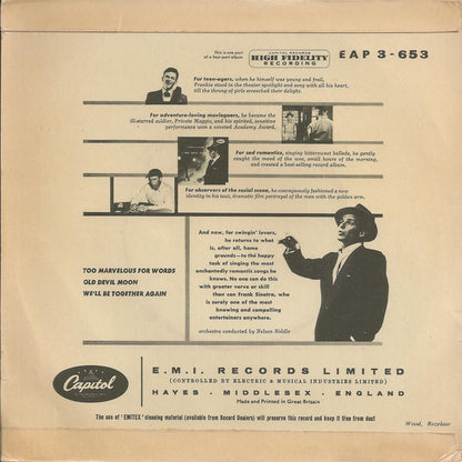 Frank Sinatra : Songs For Swingin' Lovers! (Part 3) (7", EP)