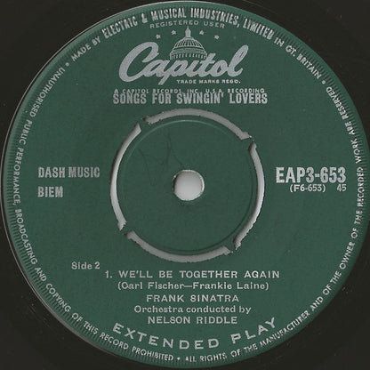 Frank Sinatra : Songs For Swingin' Lovers! (Part 3) (7", EP)