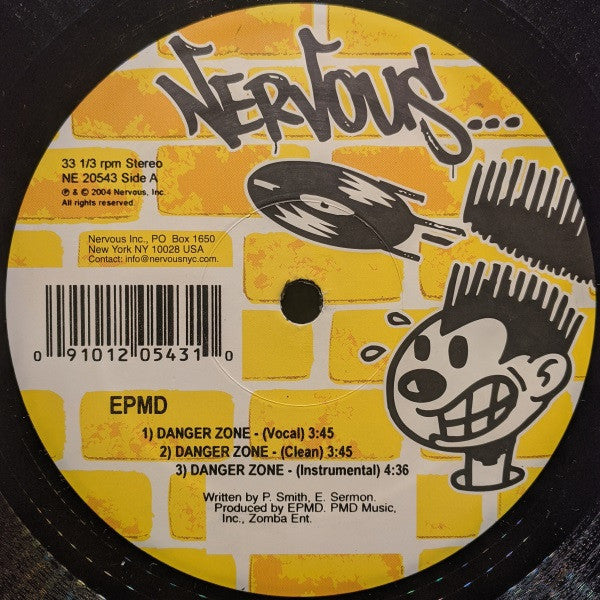 EPMD vs. PMD : Danger Zone! / The Truth (12")