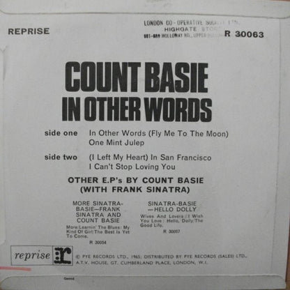 Count Basie : In Other Words (7", EP)