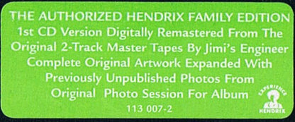 Jimi Hendrix Experience* : Smash Hits (CD, Comp, RE, RM)