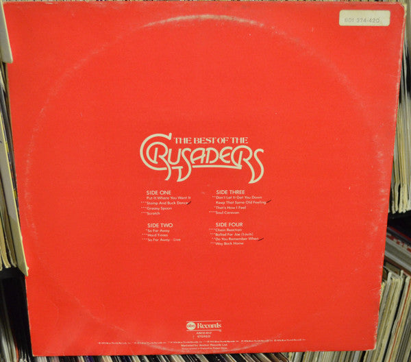 The Crusaders : The Best Of The Crusaders (2xLP, Comp)